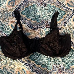 Elegant Black Lace Bra